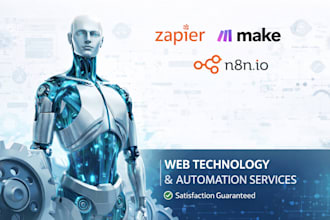 be your automation expert n8n, zapier, make