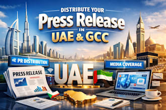 distribute your business uae PR, dubai PR, abu dhabi, qatar, US, UK to top sites