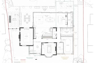 draw your full architectural 2d floor plans for planning