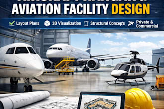design professional aircraft hangars and aviation facilities