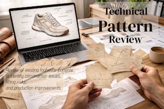 provide a technical review of your footwear patterns