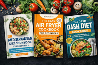 design cookbook cover and kdp interior formatting
