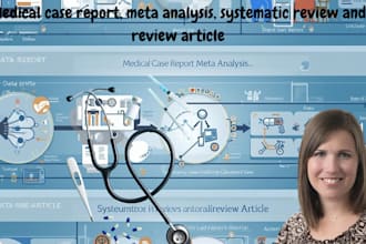 do case report, meta analysis, systematic review and review article
