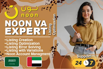 be your expert noon virtual assistant for uae and ksa store management