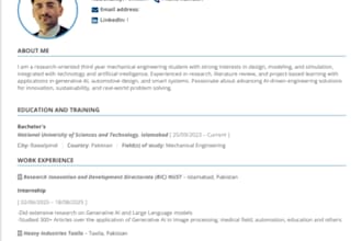 edit an ats friendly resume for your dream job