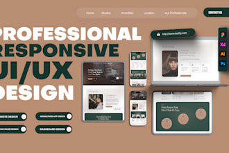 do figma design for website ui ux or mobile app ui ux design
