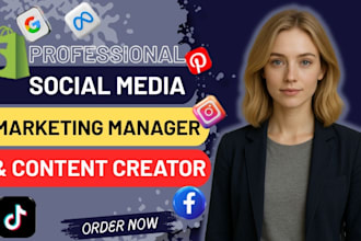 do social media marketing shopify facebook instagram tiktokshop ads store setup
