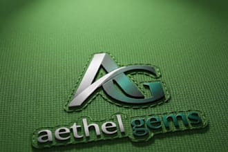 turn logo into ultra realistic pvc rubber patch mockups