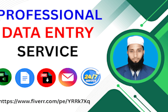 do accurate data entry and excel data formatting