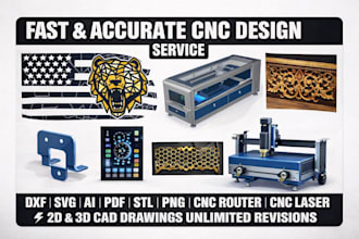 convert image to dxf, svg file for cnc laser cutting, engraving