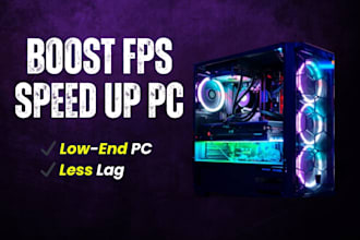 optimize your low end PC and increase fps for smooth gaming