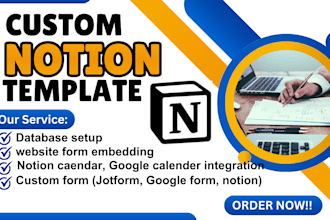 setup custom notion template expert jotform typeform design online survey quiz