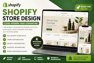 be your shopify store design to grow your online business