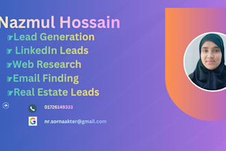 do professional lead generation and email finding