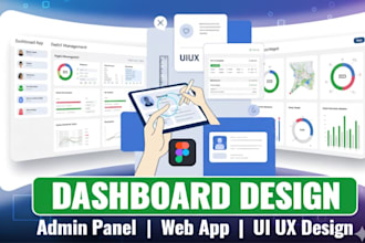 do admin dashboard design in figma