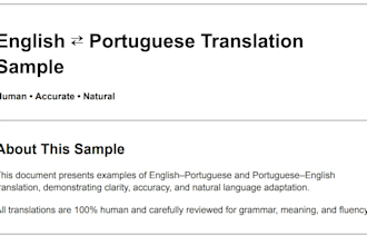 translate english to portuguese or portuguese to english