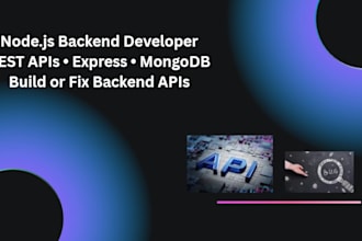 fix nodejs, express, or mongodb backend bugs