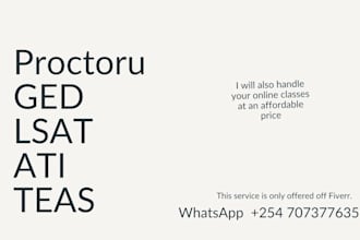 do lsat, proctoru, accuplacer, ged, hesi, teas, pro proctor and honorlocks