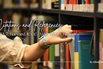 format and fix citations and references in apa 7