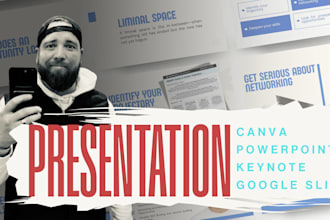 design a professional slide deck for business, training, and courses