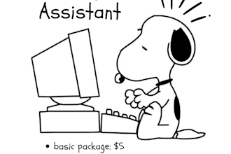 be your virtual assistant for simple admin tasks