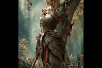 draw a fantasy illustration