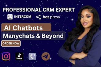 manychat chatbot using botpress tidio n8n ai bot dialogflow voiceflow manychat