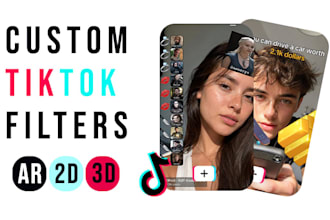 build a custom  ar filter for brands, creators