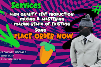 produce amapiano for you