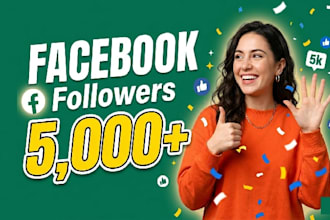 expand 5,000 your facebook followers