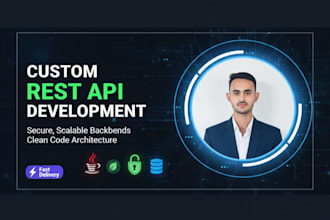 develop a custom rest apis using java spring boot