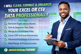 clean and organize excel spreadsheet