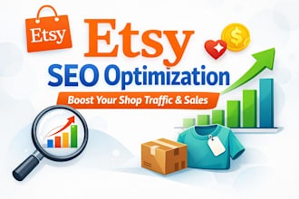 help you in complete SEO audit to improve your etsy sales