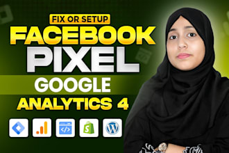 fix facebook meta pixel setup, ga4 ecommerce server side conversion API tracking