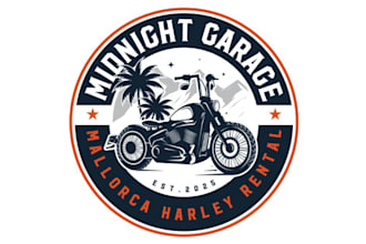 do professional automotive, car repair, motor car logo design