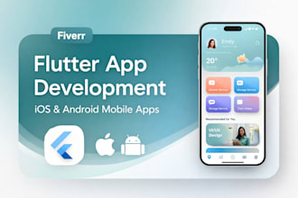 do flutter app development and mobile app development as a flutter developer