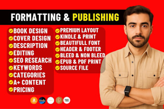 amazon KDP book formatting, kindle ebook formatting, amazon kdp book publishing