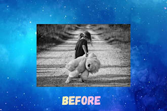 colorize black and white photos realistically