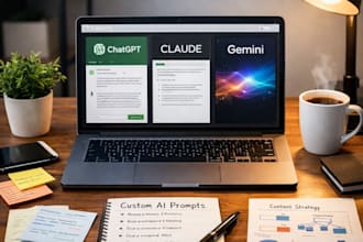 create custom writing prompts for all chatbot