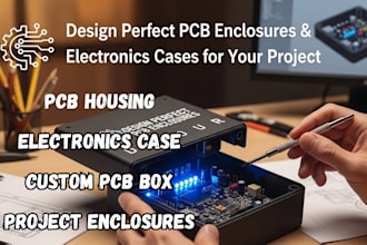 design perfect pcb enclosures and electronics cases for your project