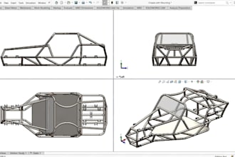 build 3d car framework,spaceframe chassis in solidworks chassis,motosport design