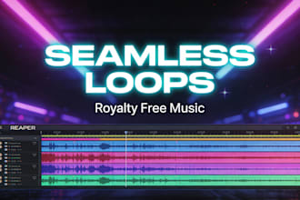 create seamless looping background music for your game or stream