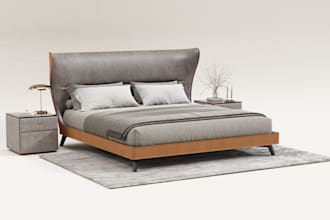 do bed and sleeping products rendering and imaging