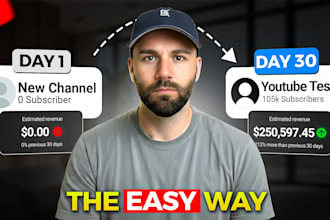 design professional youtube thumbnail in 3 hours
