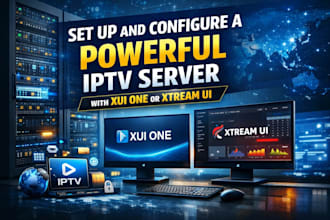 configure high performance iptv server with xtream ui