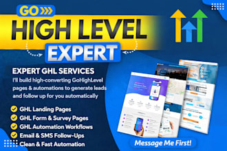 setup gohighlevel, ghl landing page, ghl automation, pipeline, ghl opportunities