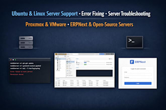 fix ubuntu or any linux server issues and errors