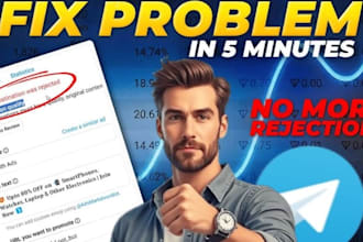 fix telegram ads fix destination rejected telegram ads fix editorial ads issue