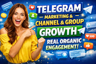 promote your telegram channel telegram group for real engagement organically