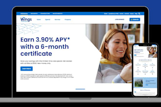 design modern credit repair website ,finance website ,repair, accounting website